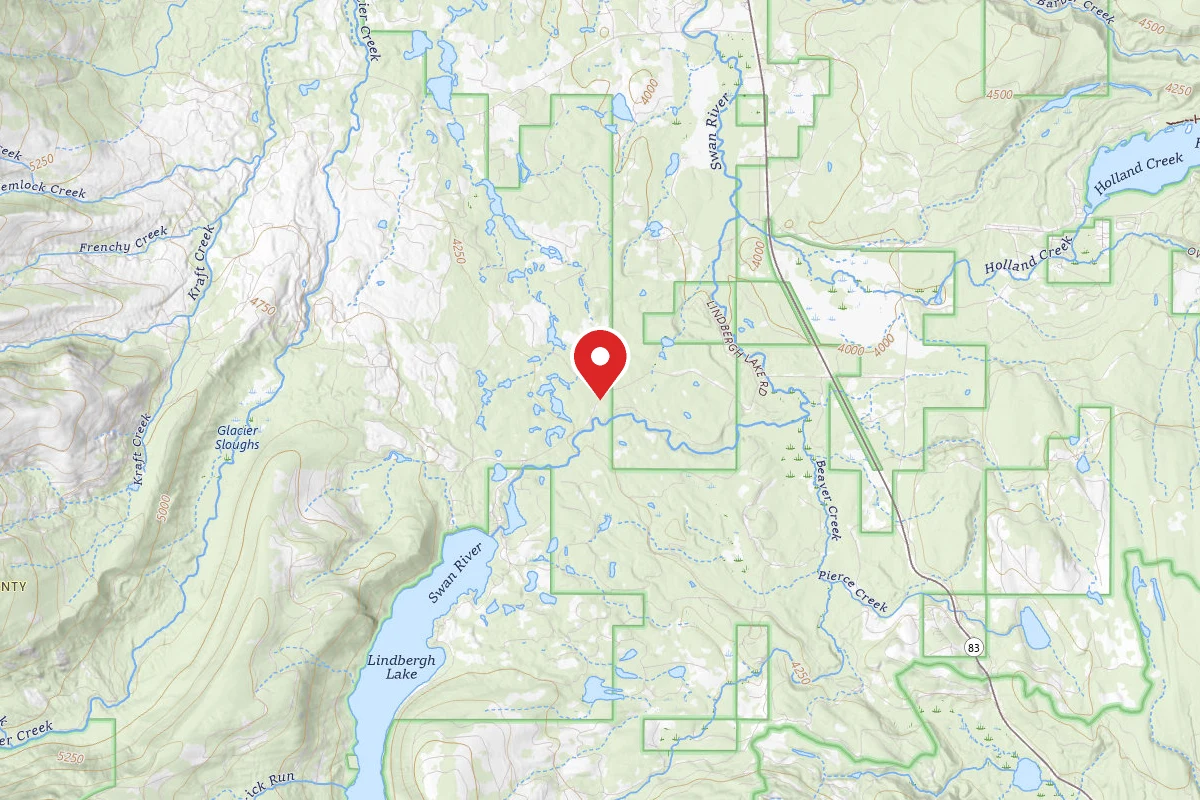 Flathead Dispersed Campsite CLOSED ROAD 10566