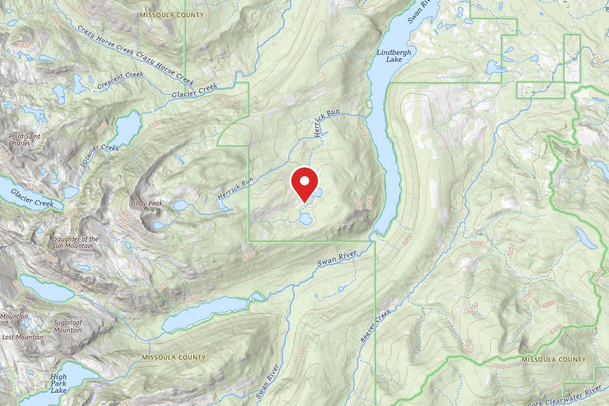 Flathead Dispersed Campsite LINDBERGH ROAD 1