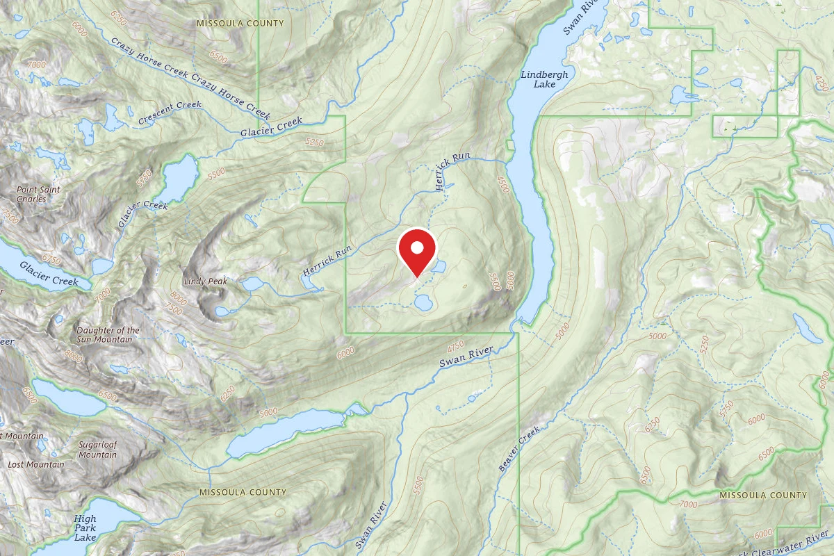 Flathead Dispersed Campsite LINDBERGH ROAD 2