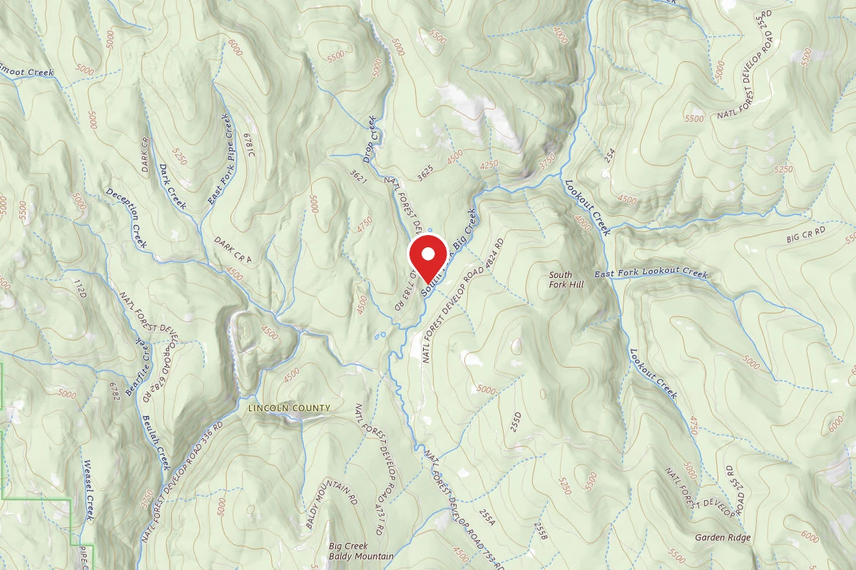 Kootenai Dispersed Campsite RD 336 MM 14