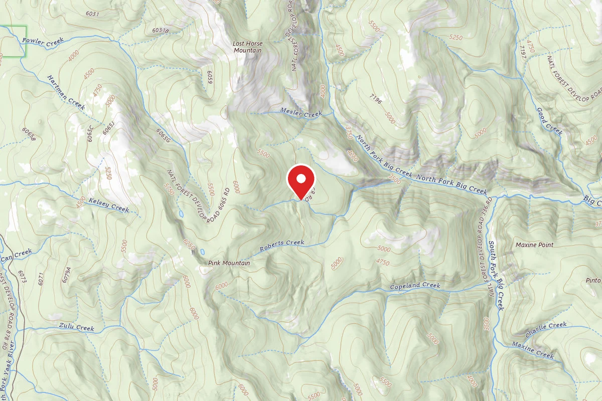 Kootenai Dispersed Campsite RD 7183