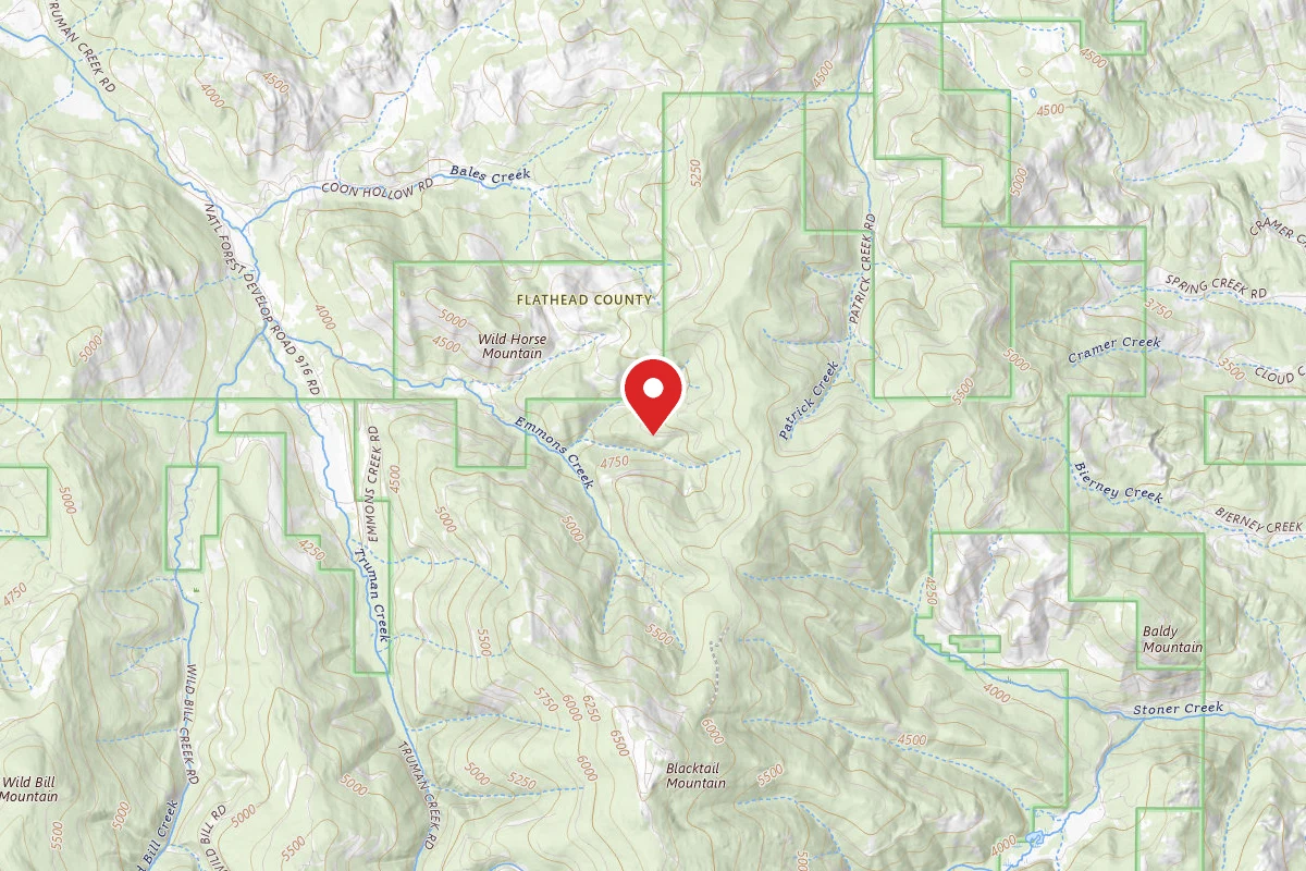 Flathead Dispersed Campsite ROAD 10415B