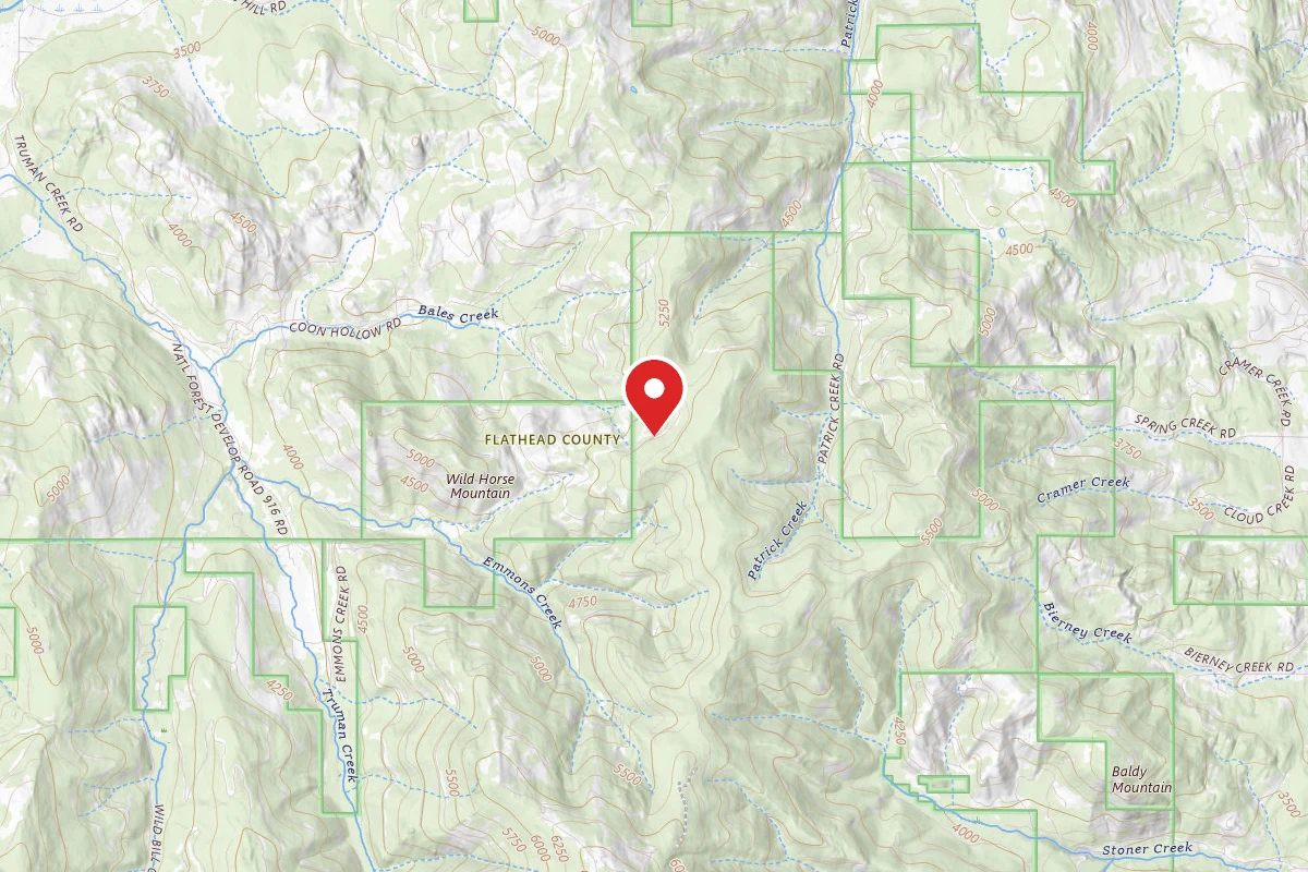 Flathead Dispersed Campsite 10438 UPPER DAYTON AREA