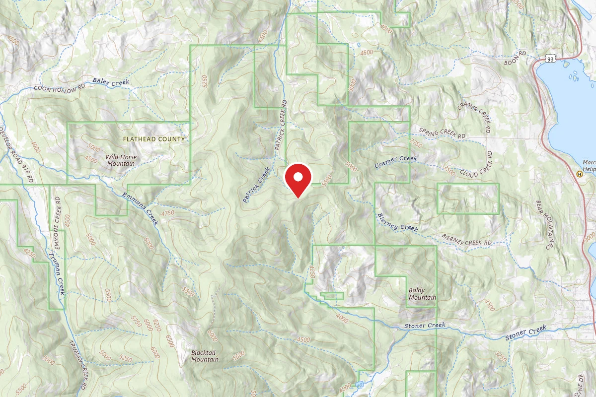 Flathead Dispersed Campsite 2991-1 FOYS/BLACKTAIL AREA