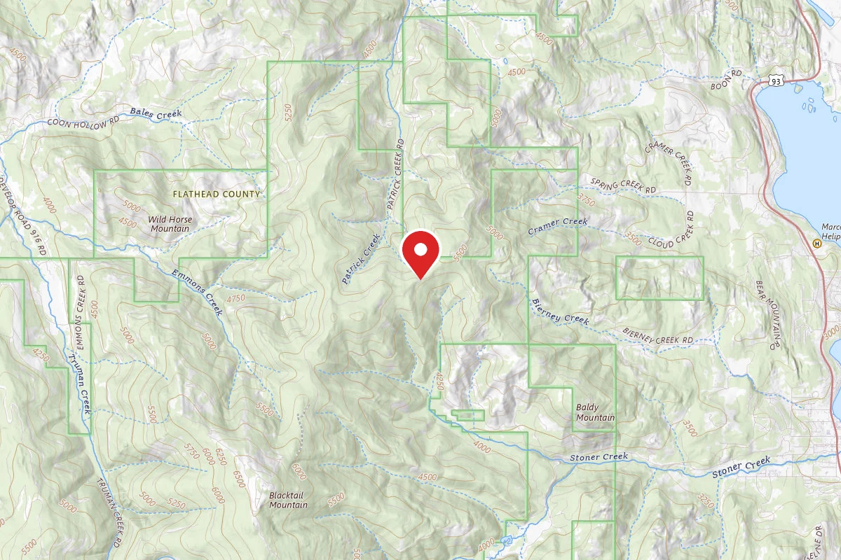 Flathead Dispersed Campsite ROAD 2957