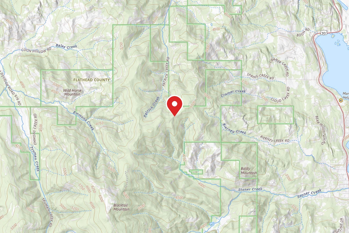 Flathead Dispersed Campsite ROAD 9832