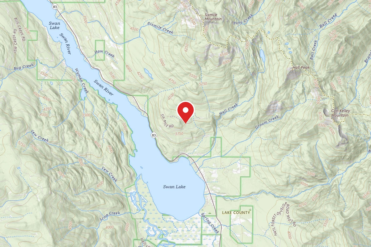 Flathead Dispersed Campsite 9508-9526