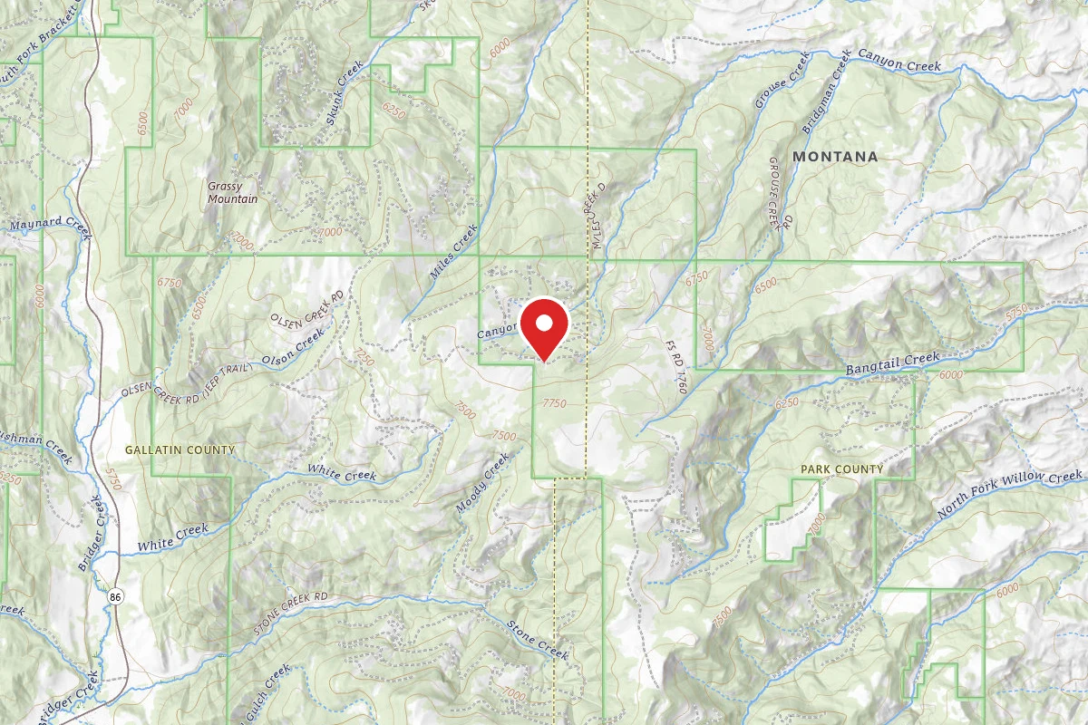 Custer Gallatin Dispersed Campsite FR1706-03