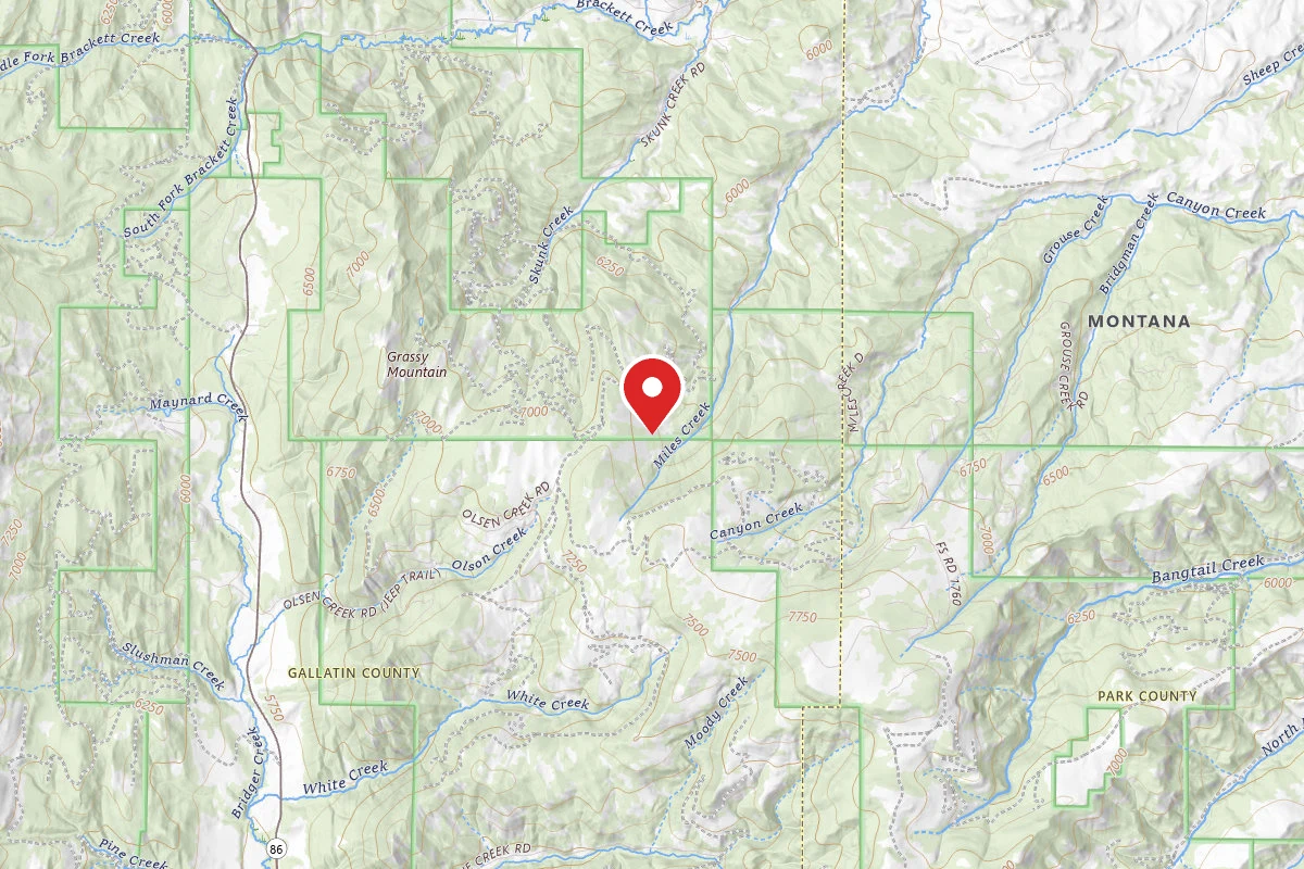 Custer Gallatin Dispersed Campsite FR974-02