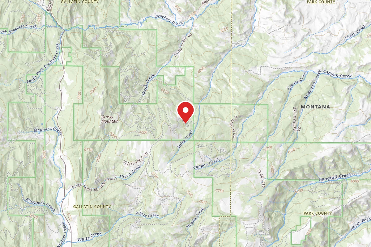 Custer Gallatin Dispersed Campsite FR974-03
