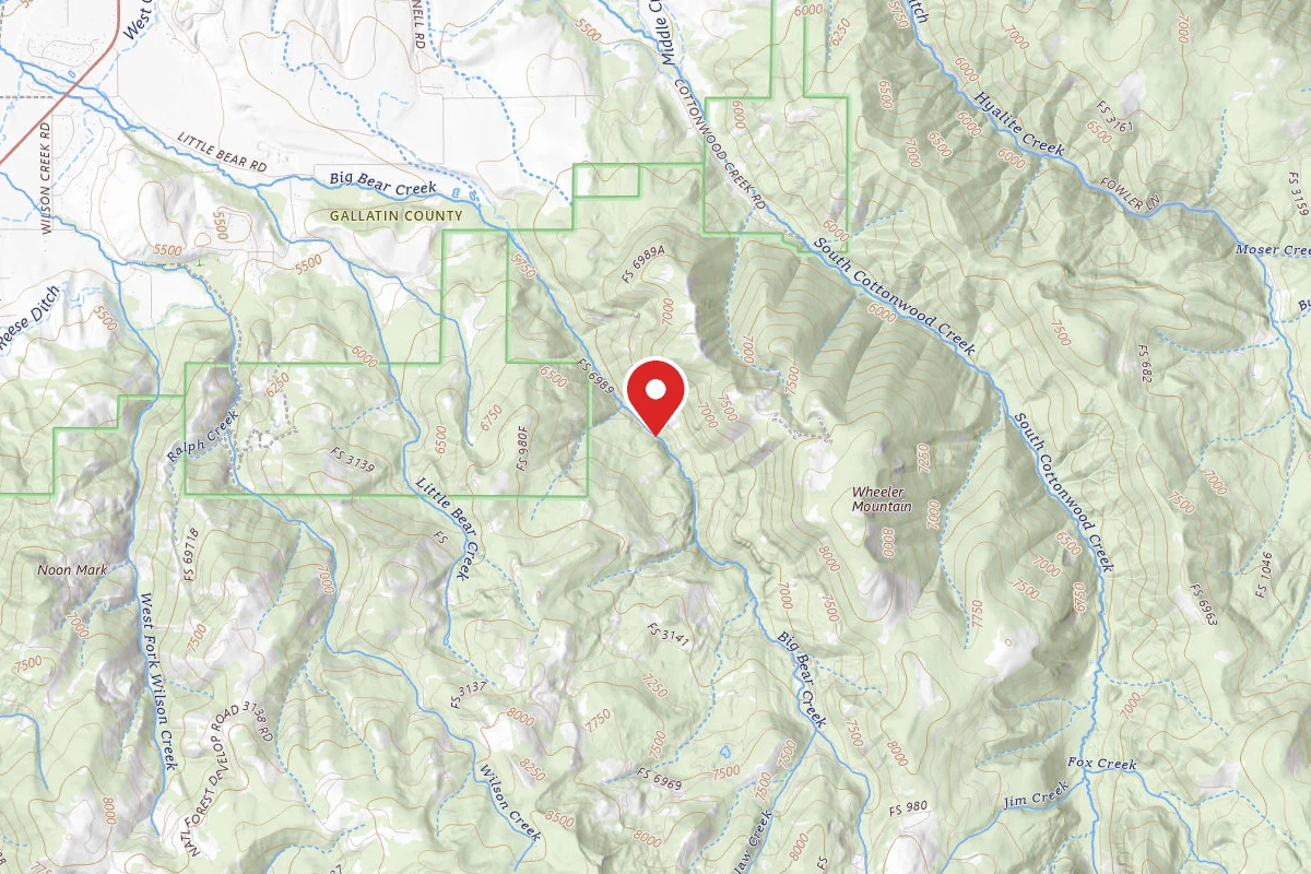 Custer Gallatin Dispersed Campsite FR6969-02