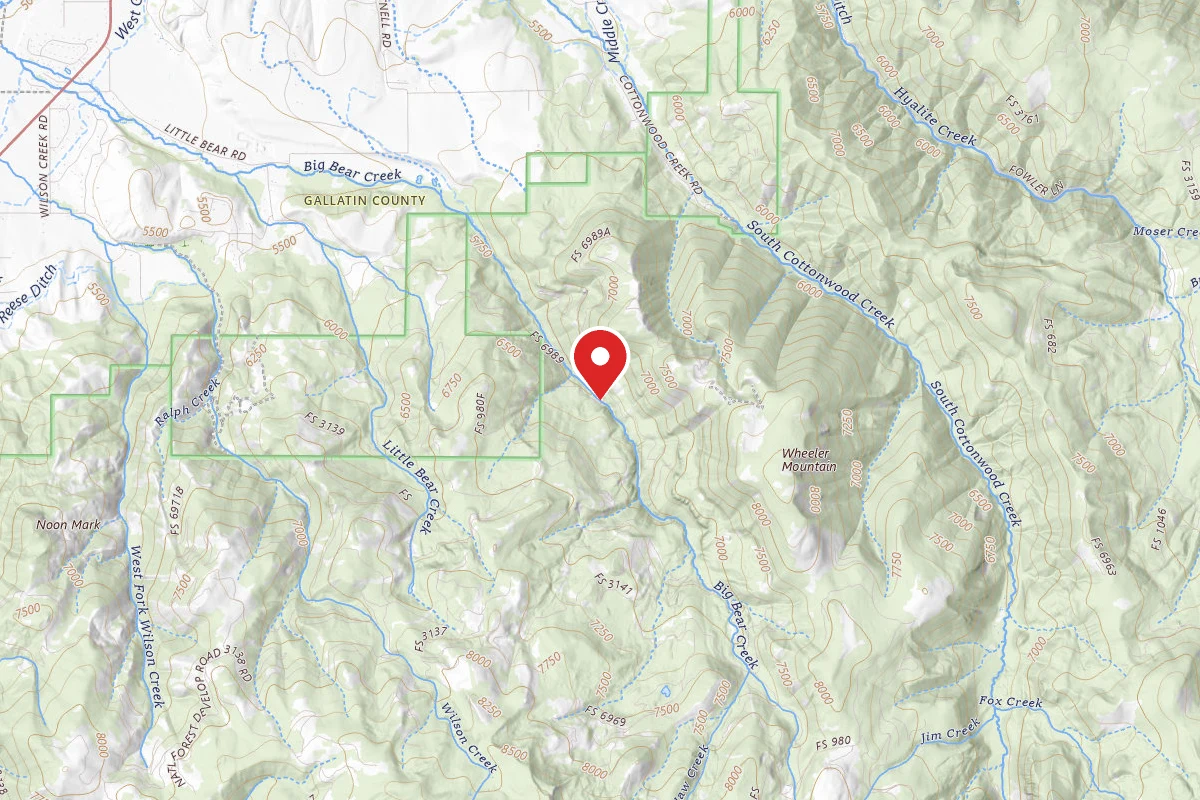 Custer Gallatin Dispersed Campsite FR6969-04