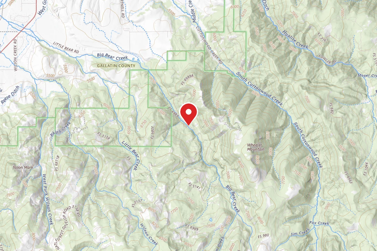 Custer Gallatin Dispersed Campsite FR6969-06