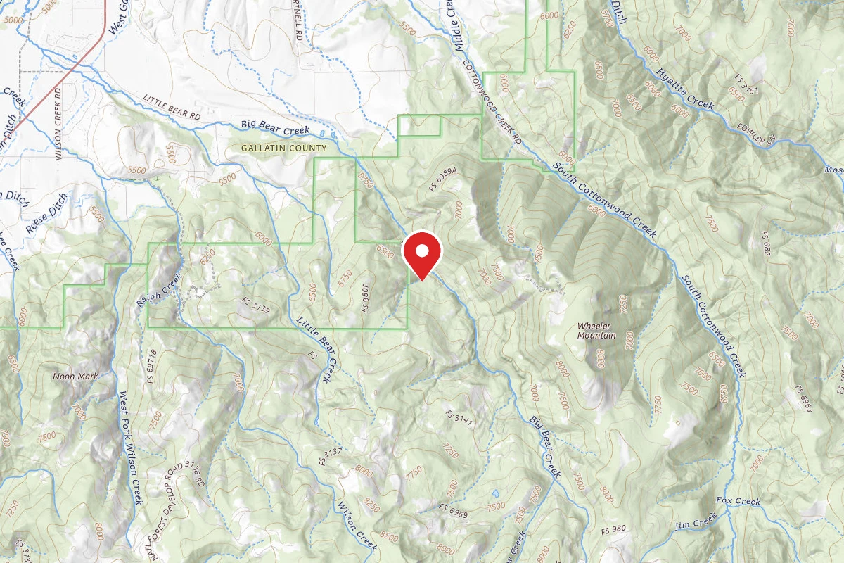 Custer Gallatin Dispersed Campsite FR6989-07