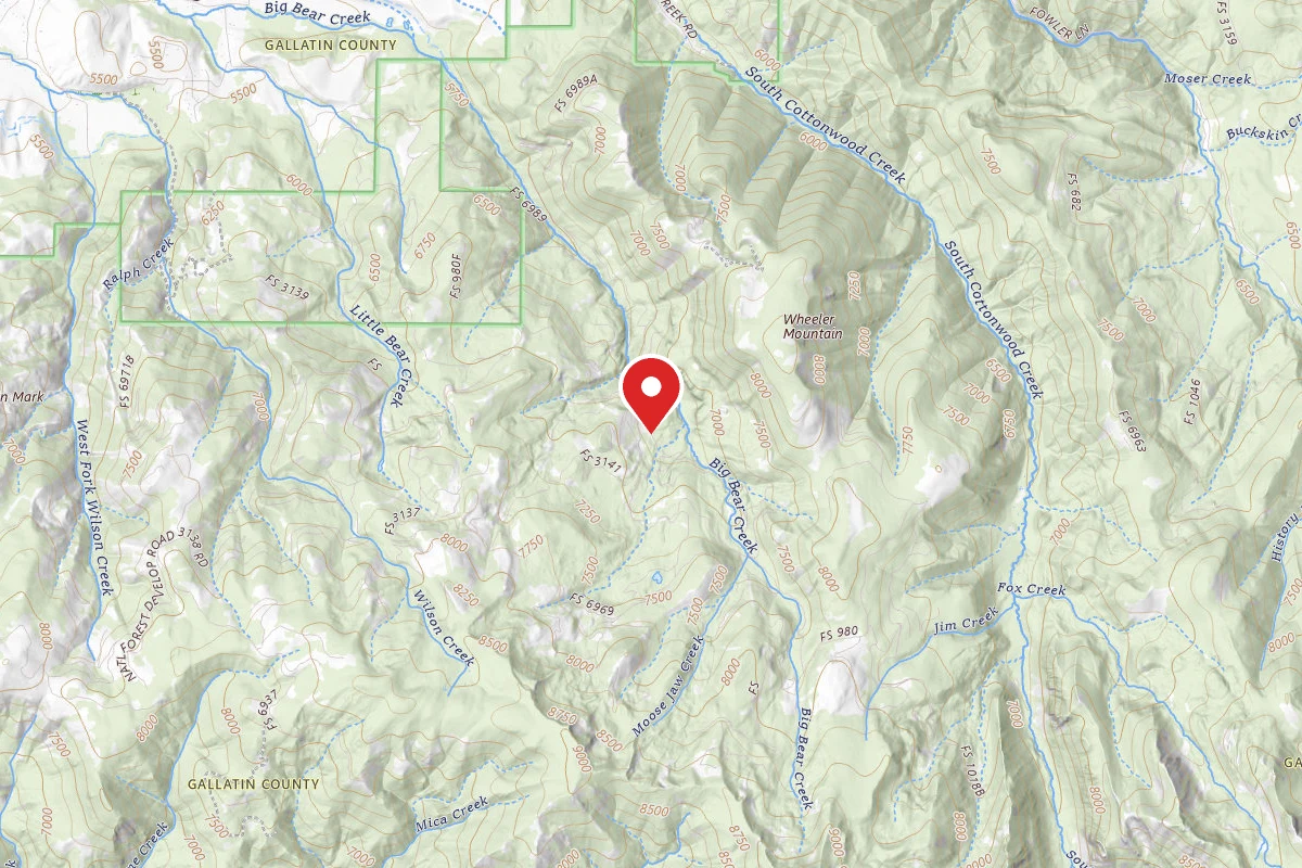 Custer Gallatin Dispersed Campsite FR980-10