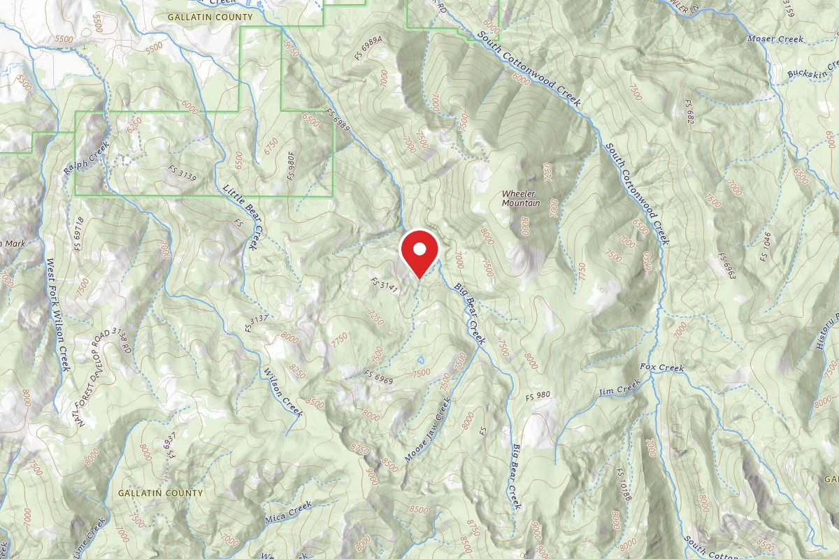 Custer Gallatin Dispersed Campsite FR980-12