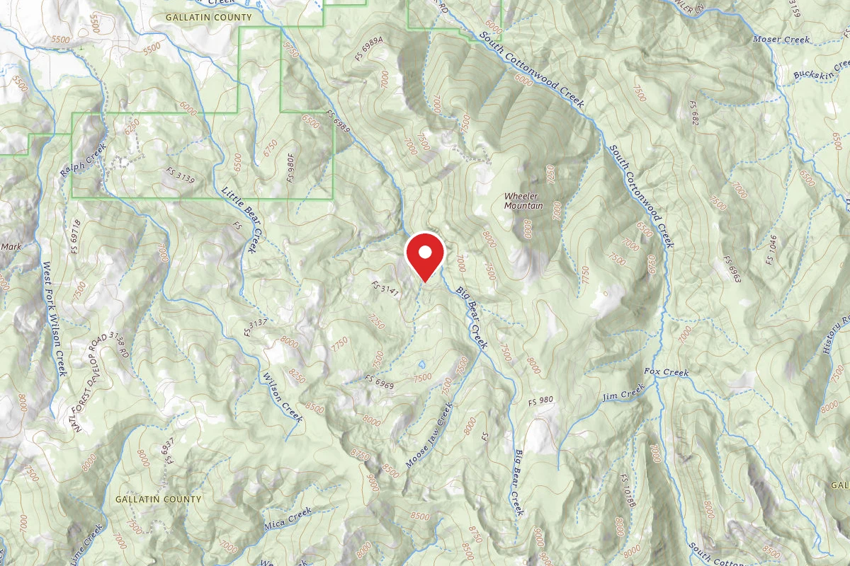 Custer Gallatin Dispersed Campsite FR980-13