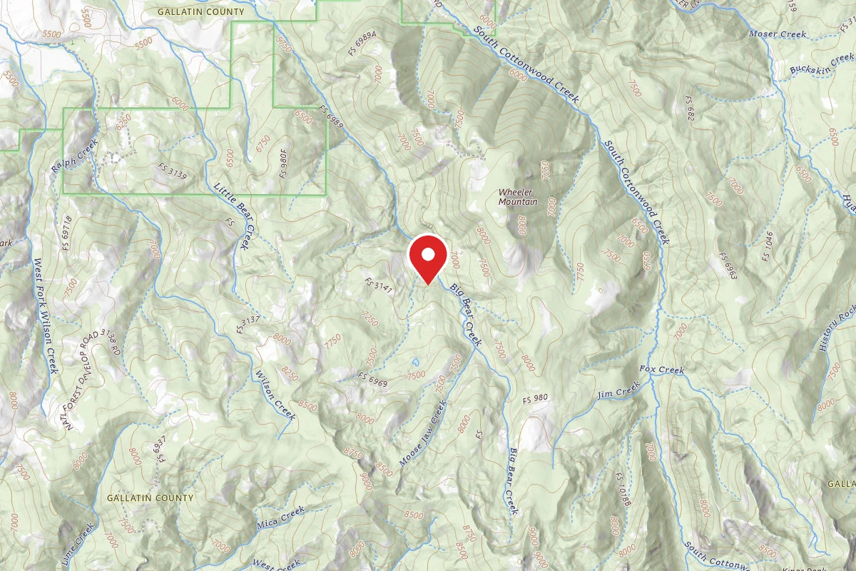 Custer Gallatin Dispersed Campsite FR980-15