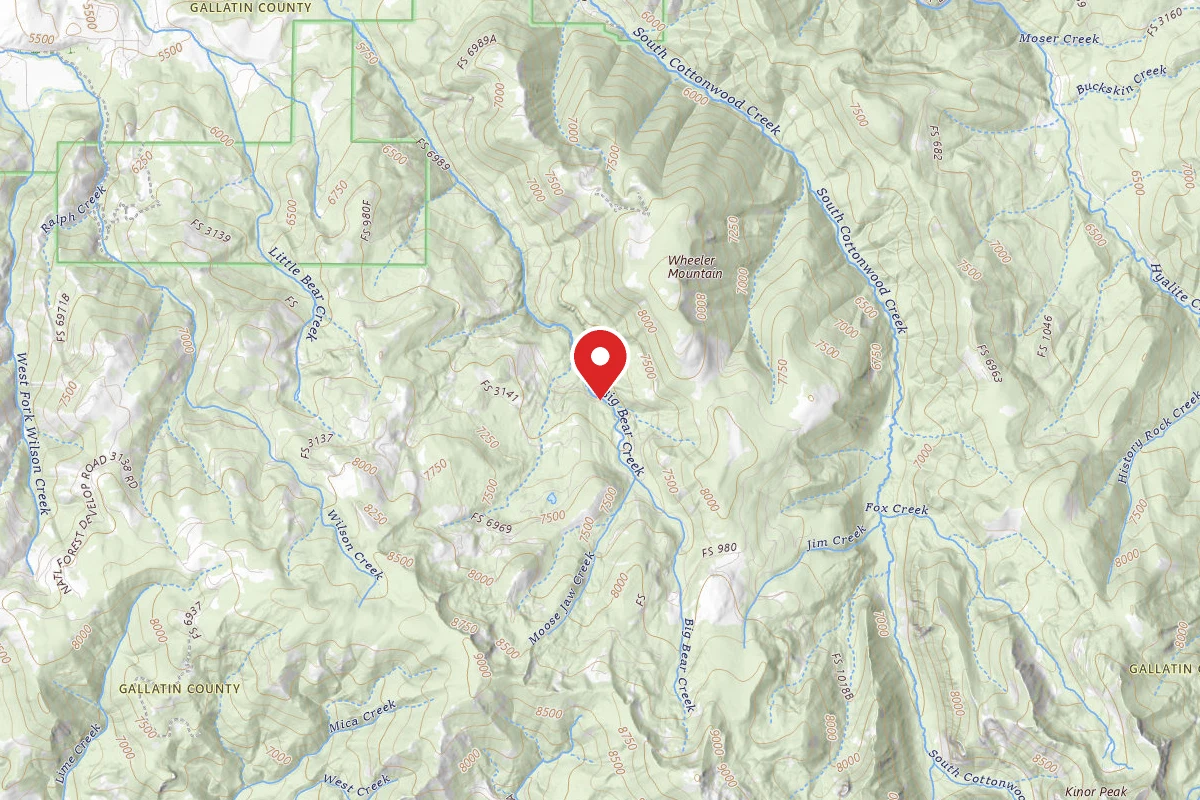 Custer Gallatin Dispersed Campsite FR980-17