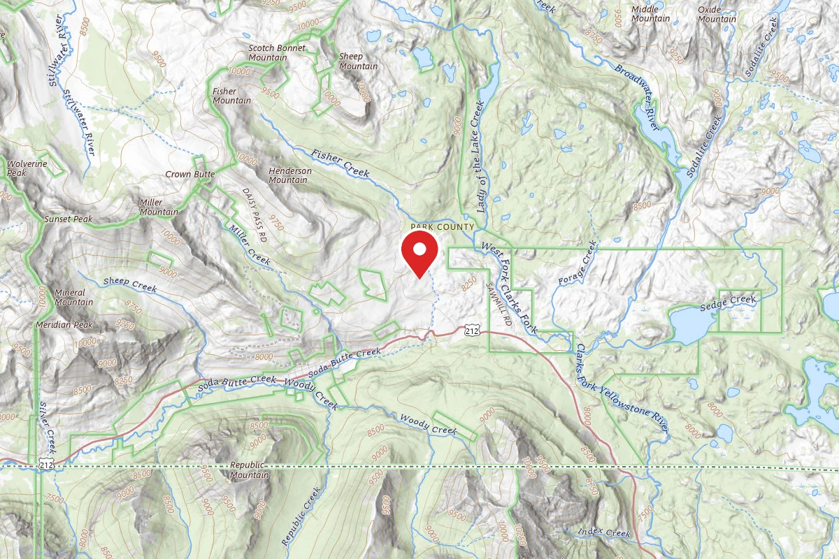 Custer Gallatin Dispersed Campsite ROMMEL-004