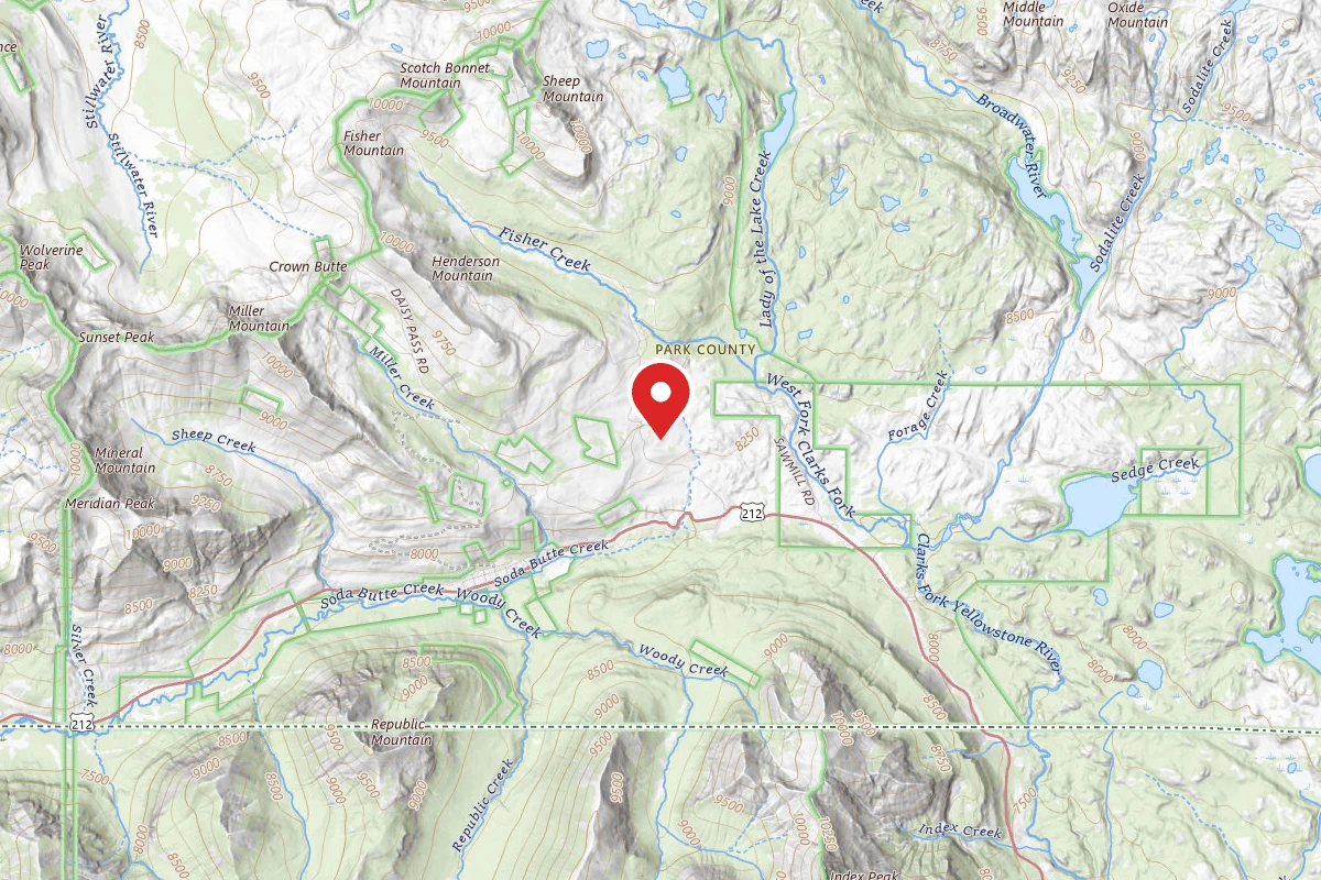 Custer Gallatin Dispersed Campsite ROMMEL-005