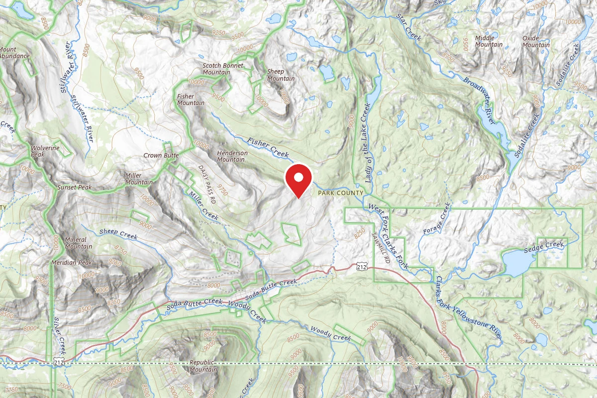 Custer Gallatin Dispersed Campsite HENDERSON-001