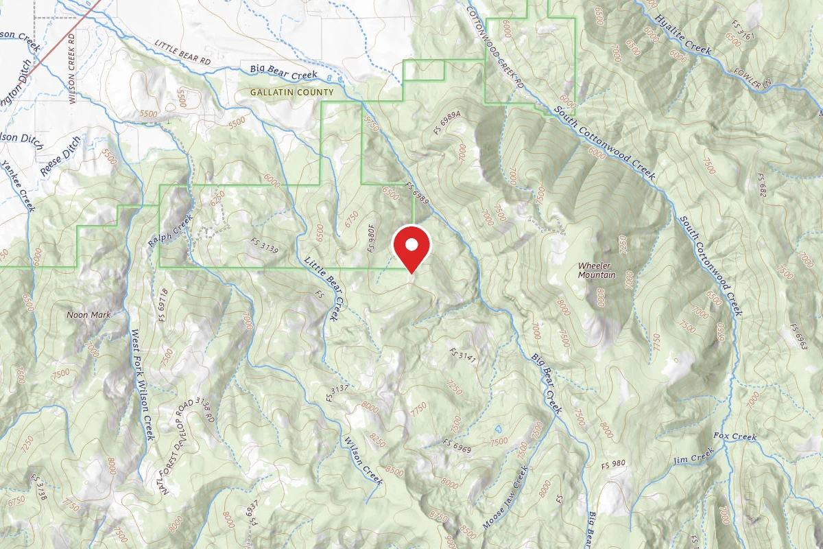 Custer Gallatin Dispersed Campsite FR3138-03