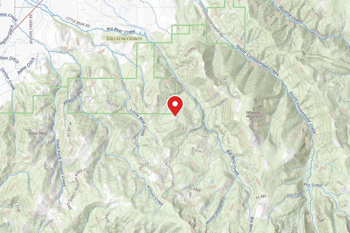 Custer Gallatin Dispersed Campsite FR3138-04