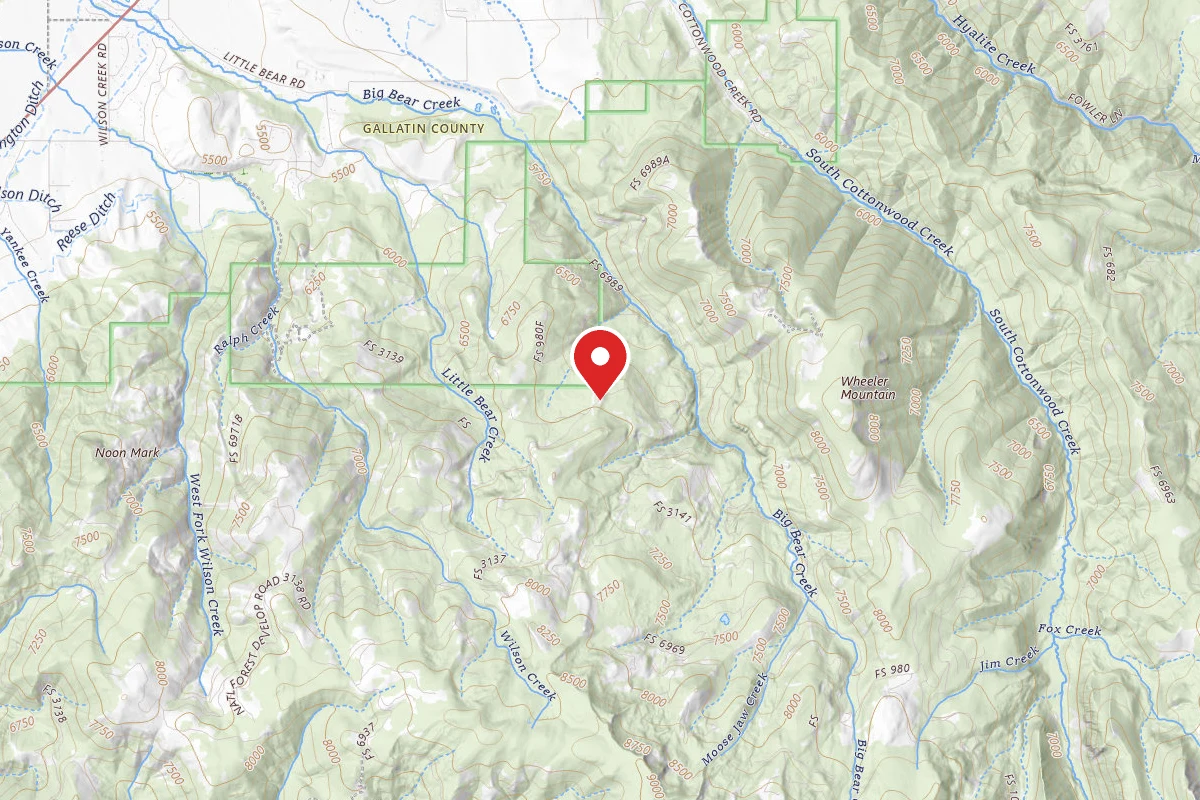 Custer Gallatin Dispersed Campsite FR3138-05