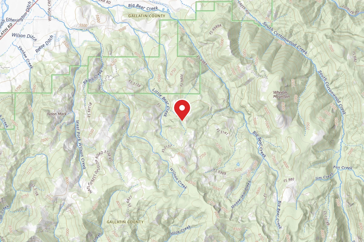 Custer Gallatin Dispersed Campsite FR3138-08