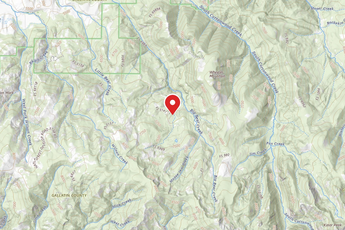 Custer Gallatin Dispersed Campsite FR980-18