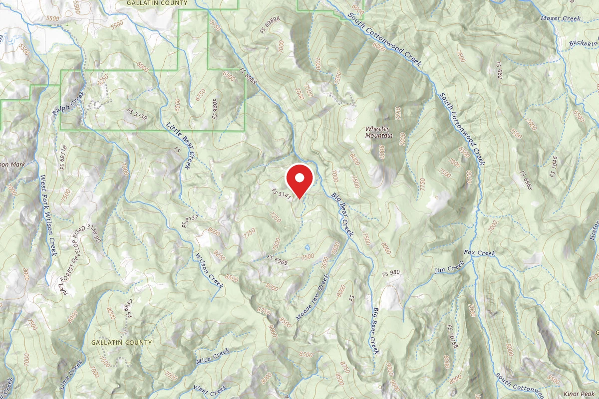 Custer Gallatin Dispersed Campsite FR980-19