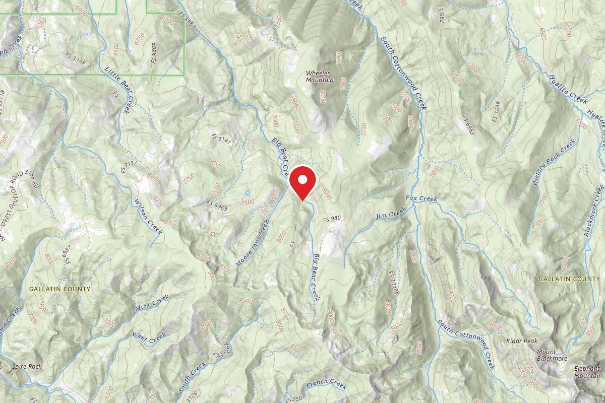 Custer Gallatin Dispersed Campsite FR980-22
