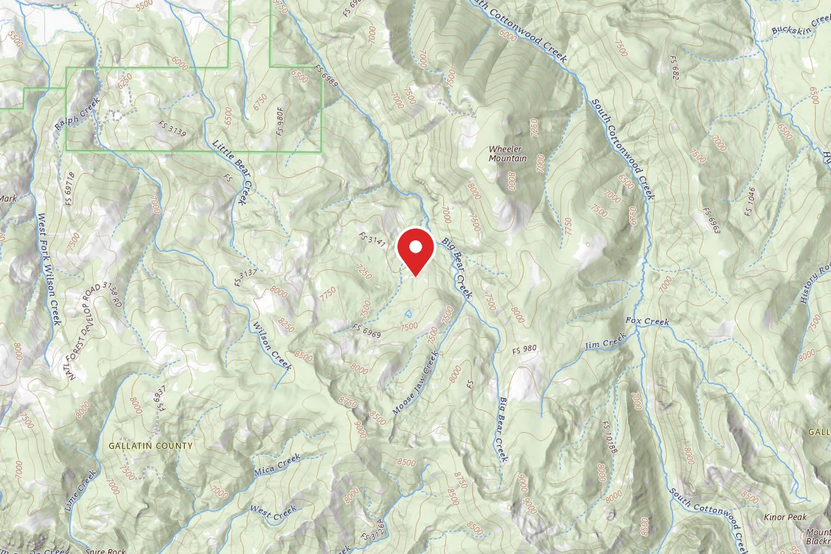 Custer Gallatin Dispersed Campsite FR6969-09