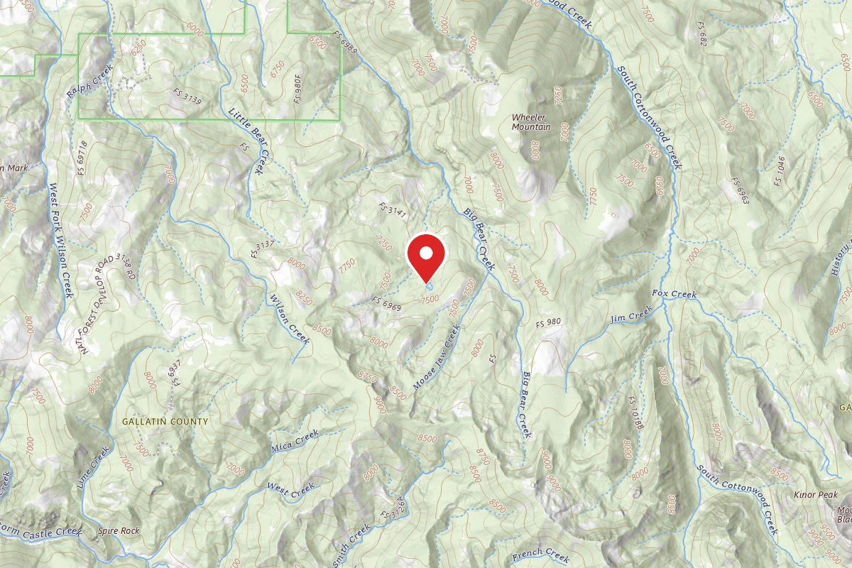 Custer Gallatin Dispersed Campsite FT6969-11