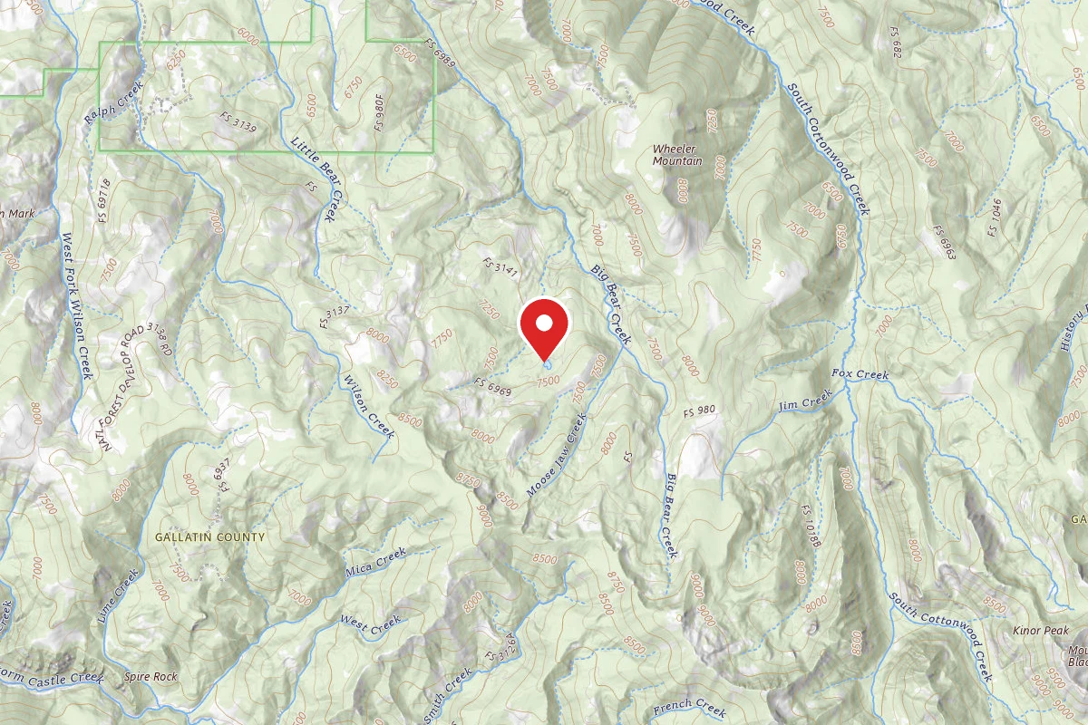 Custer Gallatin Dispersed Campsite FR6969-13