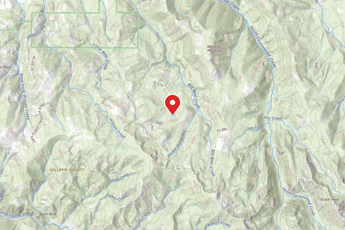 Custer Gallatin Dispersed Campsite FR6969-14