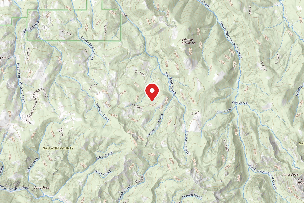 Custer Gallatin Dispersed Campsite FR6969-15