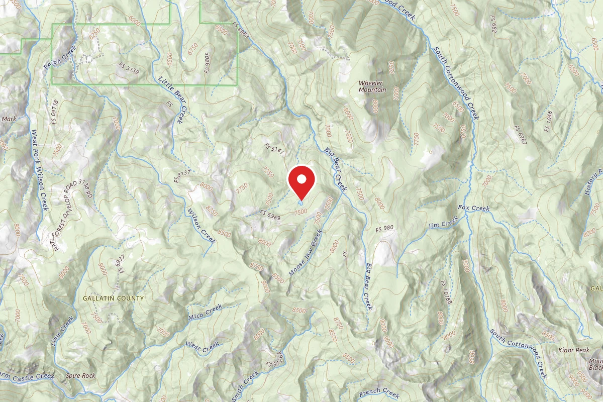 Custer Gallatin Dispersed Campsite FR6969-16