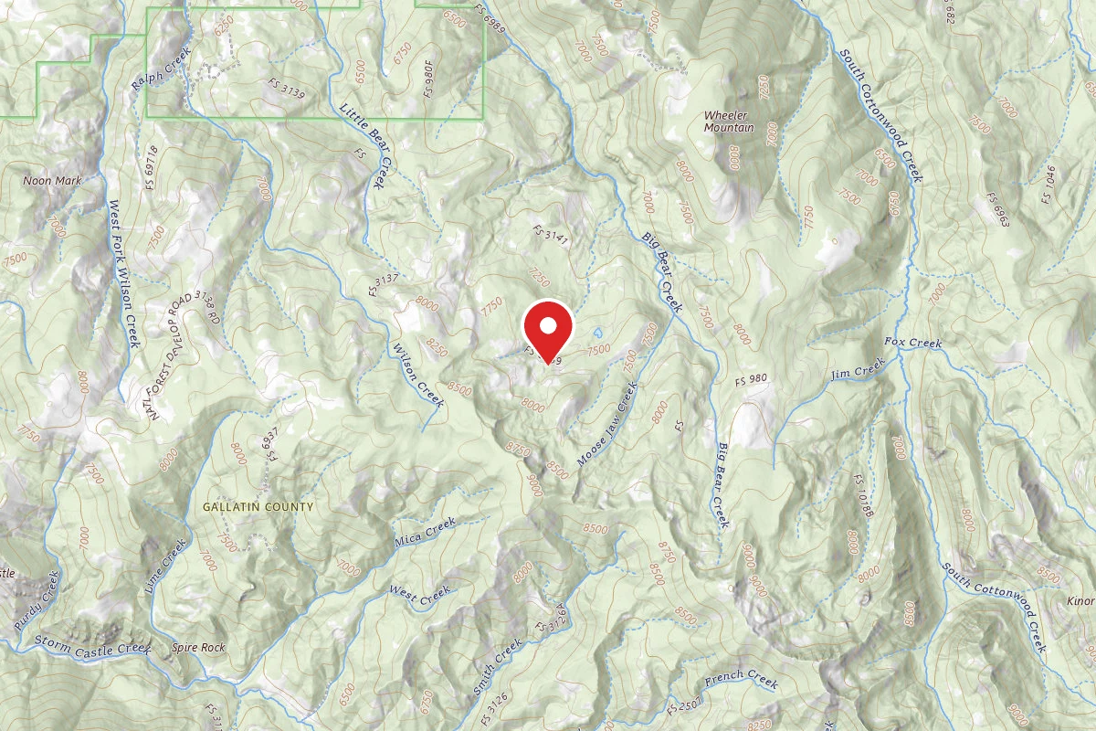 Custer Gallatin Dispersed Campsite FR6969G-01