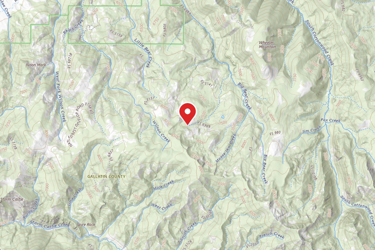 Custer Gallatin Dispersed Campsite FR6969G-03