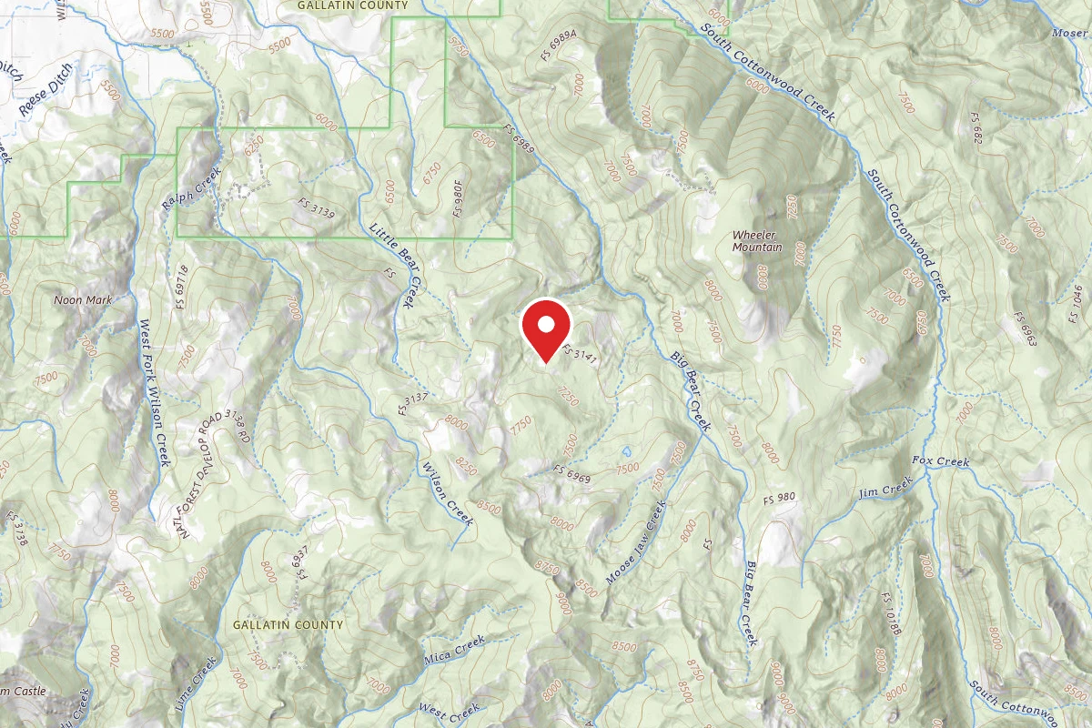Custer Gallatin Dispersed Campsite FR3141-03