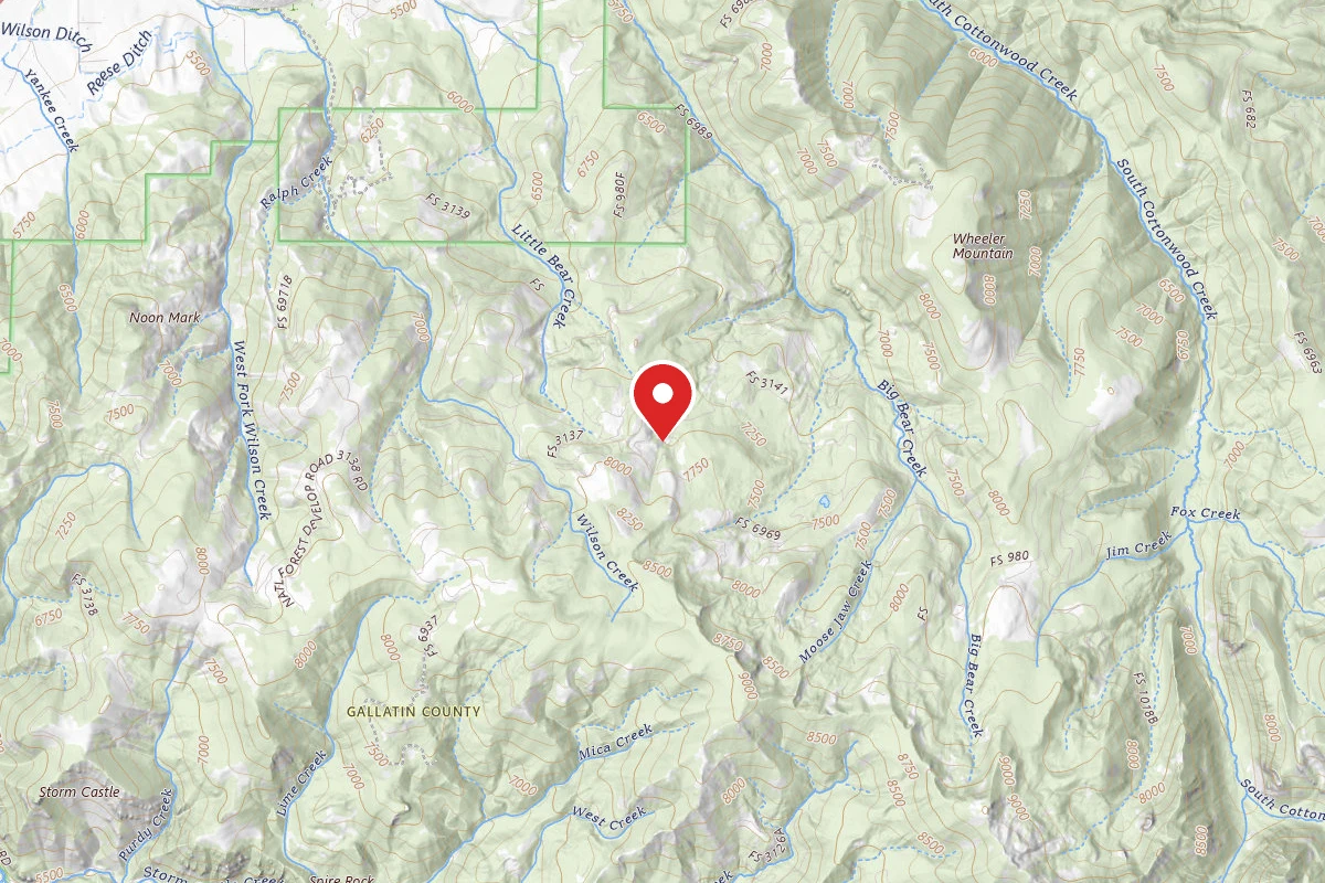 Custer Gallatin Dispersed Campsite FR3141-05