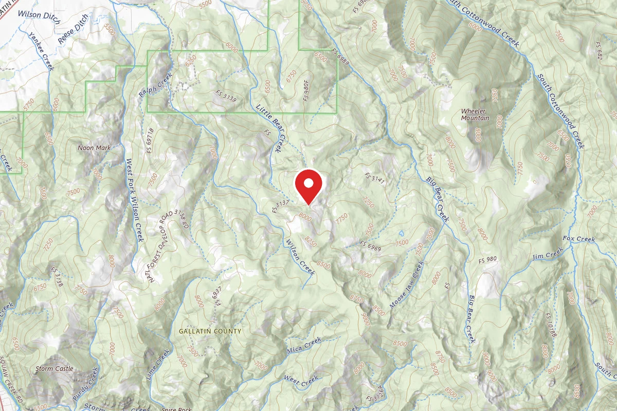 Custer Gallatin Dispersed Campsite FR3141-06