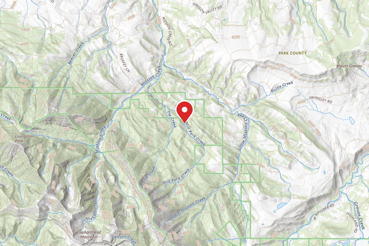 Custer Gallatin Dispersed Campsite TIECR1A