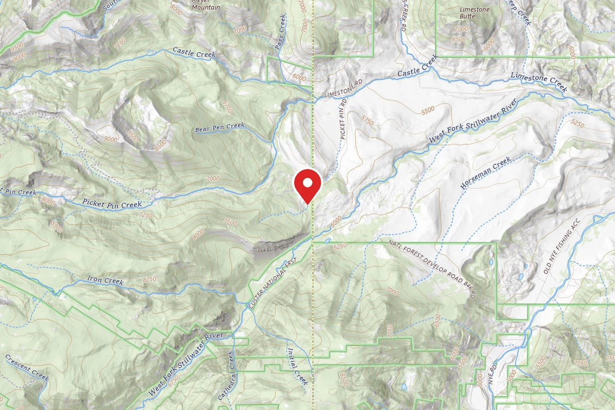 Custer Gallatin Dispersed Campsite PPIN057