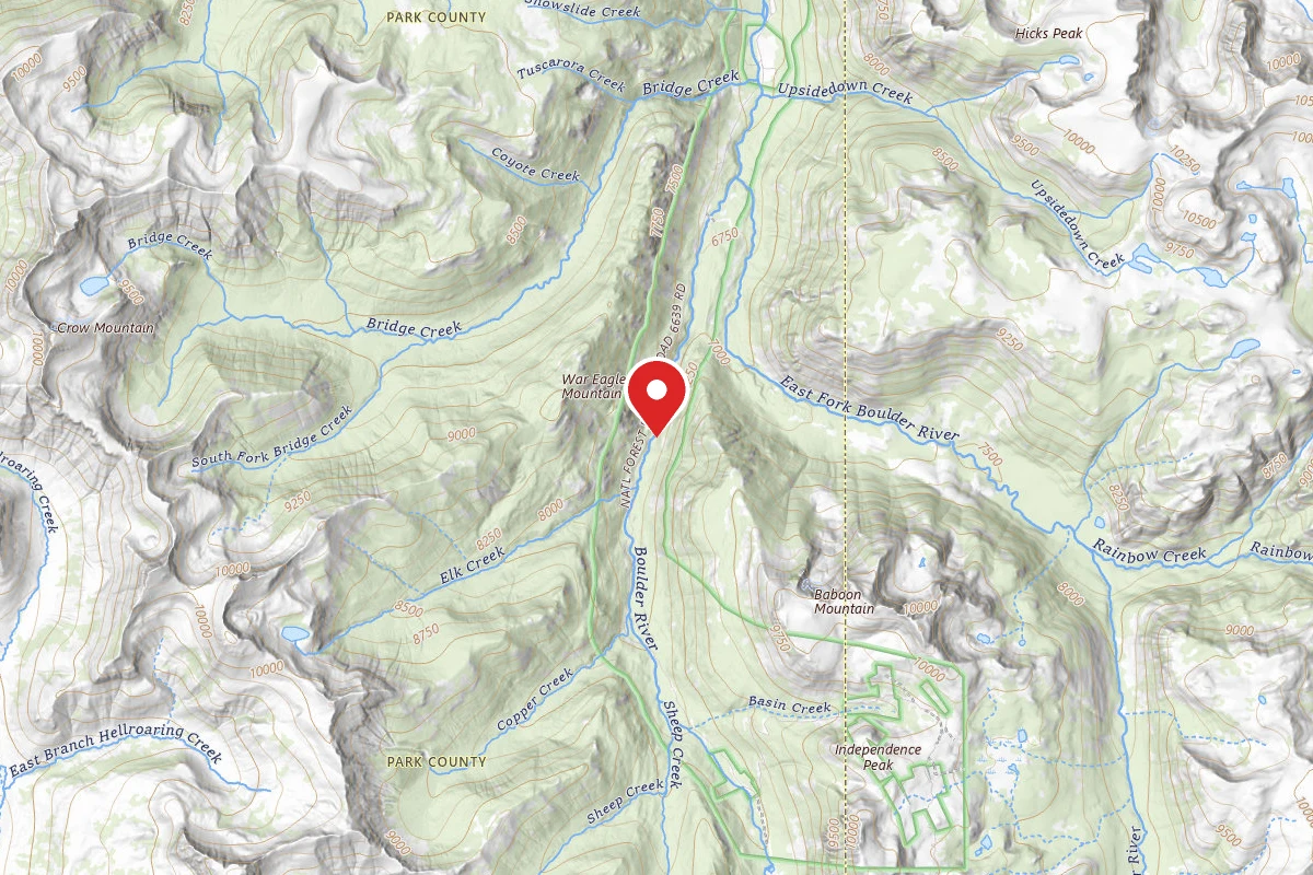 Custer Gallatin Dispersed Campsite INDEPEAK1