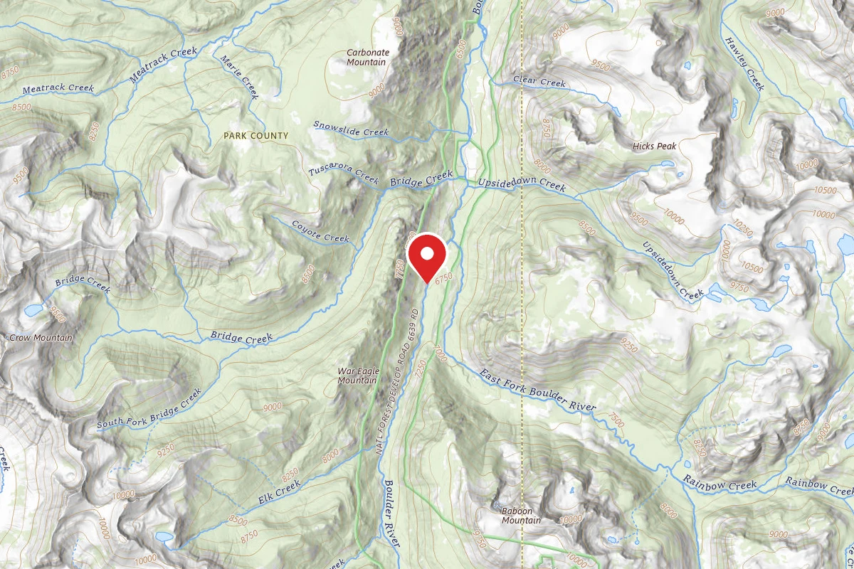 Custer Gallatin Dispersed Campsite INDEPEAK2