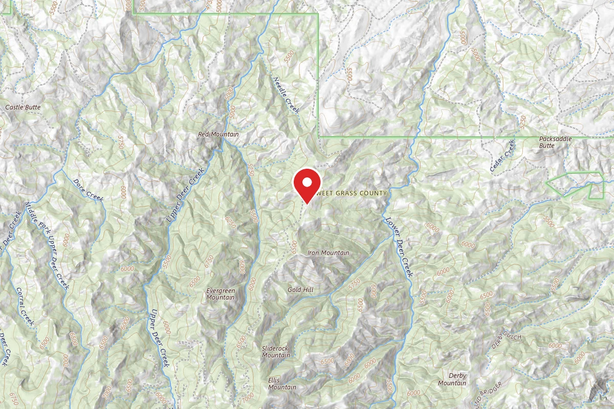 Custer Gallatin Dispersed Campsite EDEERCR02