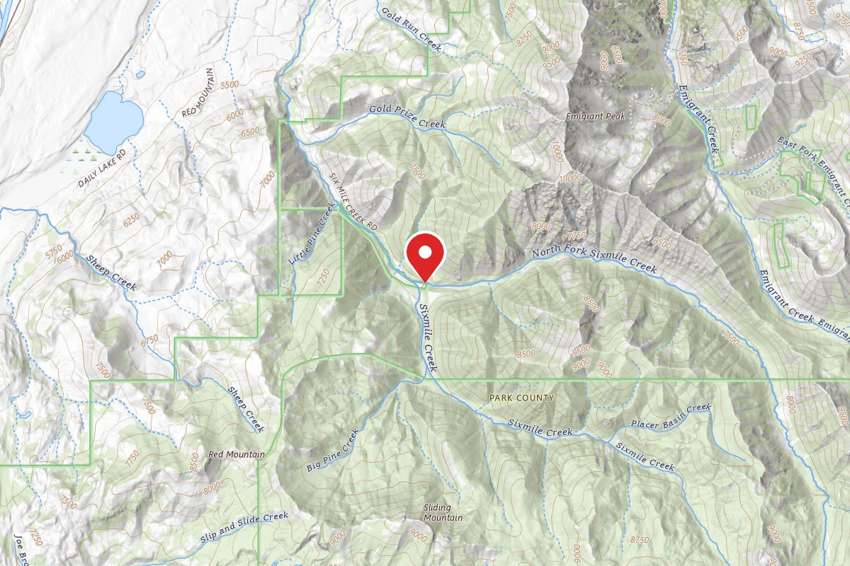Custer Gallatin Dispersed Campsite 6 MILE 02